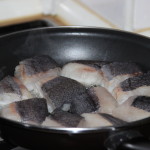 Freír el pescado